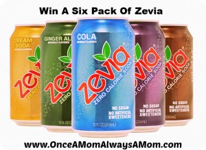 Blogs for Moms - Zevia w/ Stevia Giveaway at OnceAMomAlwaysAMom.com