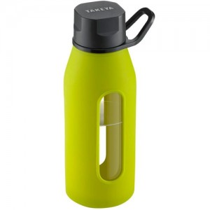 Takeya Green Glass Water Bottle Review by OnceAMomAlwaysAMom.com