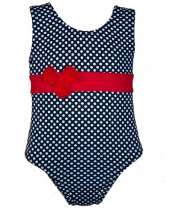 one-piece bathing suit for baby through toddler girls