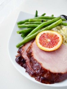 12 Festive Easter Recipes: Blood Orange Glazed Ham | OnceAMomAlwaysAMom.com