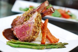12 Festive Easter Recipes: Pistachio-Crusted Rack of Lamb | OnceAMomAlwaysAMom.com