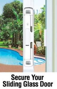  family security - double bolt sliding door lock -